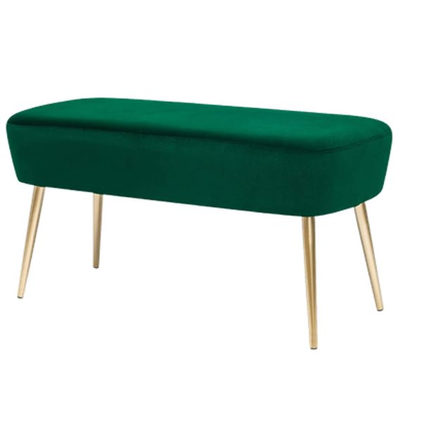 Emerald & Gold Bench — party rental in Miami