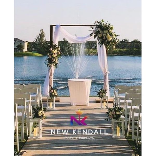 Wedding Arch 5' x 7' — party rental in Miami